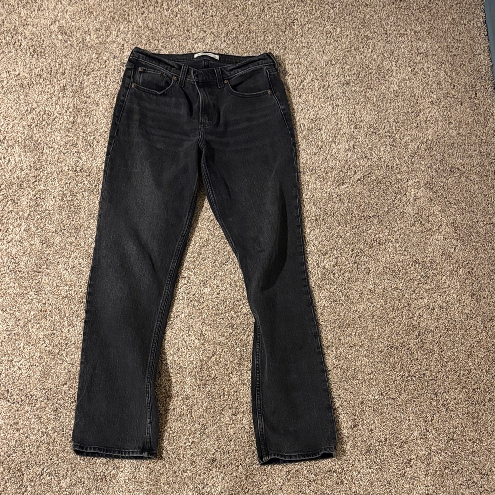 Abercrombie & Fitch The Straight Mid Rise
